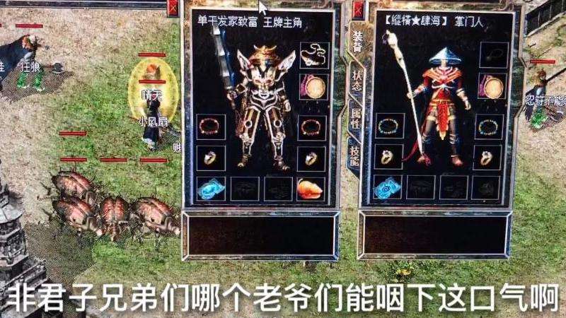 传奇私服无双视频玩家攻略